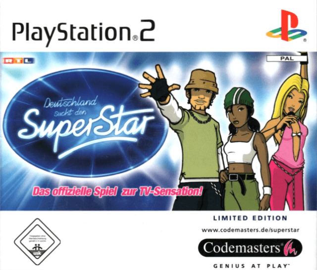 Deutschland sucht den Superstar box art for Playstation 2